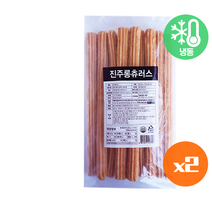 진주햄 롱츄러스600g(60gx10개입) 오리지널 놀이동산 냉동 츄러스, 2개