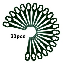 농기구 알디 페렉스 파 20-1 20V/40V 무선 잔디 트리머 정원 도구 액세서리 용 95mm 모어 블레이드 플라스, 04 Size 3 Green