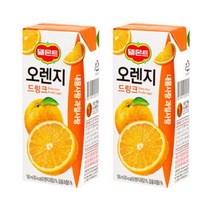 델몬트 드링크 오렌지 190ml x 48팩 과일주스 과일 음료수, 상세페이지 참조