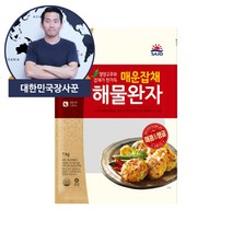 대한민국장사꾼 사조 매운잡채 해물완자 1kg, 2개