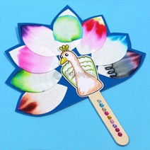 크로마토그래피 부채 만들기(6인 세트)