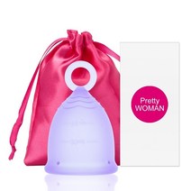 생리컵 ring menstrual cup 여성 위생 copa menstrual cup, 2-작은, 1개, 1개