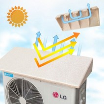 버기 에어컨 실외기커버 절전 난연 안전 태양열 차단 덮개 화재예방