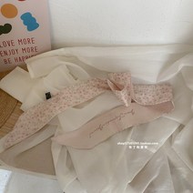 스카프 물과일 앵두 아보카도 파인애플 플라워 프린팅 머리띠 두건 롱스틱 리본 여성 2685356812