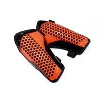 가벼운 성인용 축구 정강이아대 무릎신가드 스포츠보호대, 허니컴 신가드M(블랙옐로우)