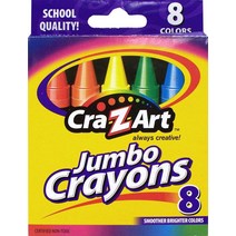 Cra-Z-Art 점보 크레용 8개, 8 Count (Pack of 1)