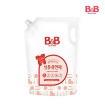 비앤비 천연 섬유유연제자스민로즈 2100ml캡리필