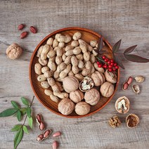 정월대보름 부럼 세트 땅콩 호두, 부럼세트 220g(피땅콩 140g+호두80g)