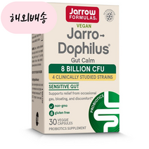 JHC[구매대행] 재로우 자로-도필러스 소화관 완화 프로바이오틱 베지캡슐 30정 1통, 1개, 30개