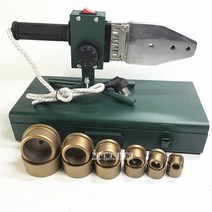 파이프 용접기 새로운 전기 용접 기계 ppr 물 핫멜트 기계 가정용 수력 공학 용접 기계 220v, 녹 빨강