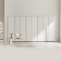 한샘 아트월 붙박이장 비대칭형_행거형 18종/택1, 소프트화이트, 310~320(10.5자)(H)