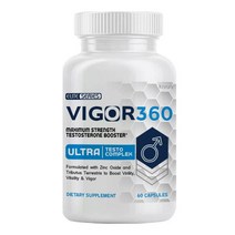 테스토울트라 Vigor 360 울트라 테스토 컴플렉스 60 캡슐 (Kivus Vigor 360 Ultra Testo Complex 60 Capsules), 1개, 60캡슐