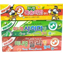 뼈다귀 캔디 미니멍 사이다맛, 선택2.미니멍사이다10g30개입, 10g, 30개입