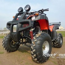 레저용 산악 4륜구동 ATV 소형 사륜바이크 짐운반 농업용 네발바이크 오토바이, 푸른