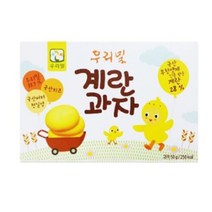 올가 간식 우리밀 계란과자 (50g) 탕비실 회사 어린이 성인 캠핑 차박 홈파티 영화 선물, 18개