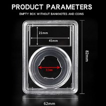 레고장 피규어 레고 건담 장식장 진열장 맞춤형 투명 아크릴 동전 디스플레이 슬래브 홀더 보관 상자 등급, 25 32mm_01 10 pcs