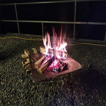 초경량 메쉬망 캠핑 화로대 불멍, 메쉬 화로대