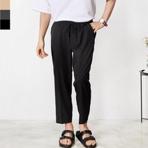 [일오삼유통] 쿨링바지 남성항아리핏바지 남자밴딩슬랙스 밴딩팬츠 캐주얼팬츠 하체비만바지