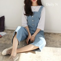 데일리앤 여성용 썸데이 멜빵 점프수트