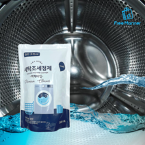 세탁조 클리너 500ml 드럼 통돌이 세탁기 공용 청소세제, 6팩