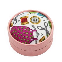 미니 가정용 미싱기 핸드 재봉틀 오바로크 미싱 주끼 재봉 키트 기본 재봉실이 있는 소형, b 스타일