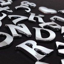 Freestyle 이니셜 크롬 엠블럼 엠블렘, 알파벳X