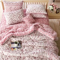 여니홈 (극세사이불) 네루 극세사 이불 패드 베개 풀달 겨울