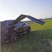 꽁타프 어반포레스트 렉타 헥사 아릭시 디디 치즈 하비 실 블랙코팅 면 타프 야외 자동차, 클래식 블랙 440200cm