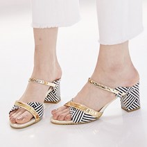 강북오빠 AX 7604 여성 크로스 포인트 뮬 슬리퍼 해외여행