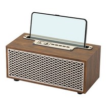 엑토 앤틱 레트로 우드 캠핑 블루투스 스피커 BTS-52, 상세페이지 참조