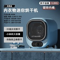 스테인레스 미니건조기 가정용 자동 무소음, 블루-표준
