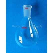 리프트 실험실 진공 회전 증발 농축 분리기 250ml 24/40 유리 복구 플라스크 Pyriform Kjeldahl 로터리, 한개옵션1, 한개옵션0