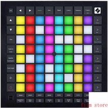 런치패드 신디사이저 전자키보드 Novation-launch pad Pro MK3 번들 오버 이어 헤드폰 및 Knox Gear 3.0 4 포트 USB 허브 3 개 품목