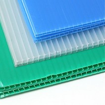 벽 플라베니아 PVC 보양재 5장 플라스틱골판지 단프라패드 폴리베니아 이사, 플라베니아 보양재 블루 5개, 5개
