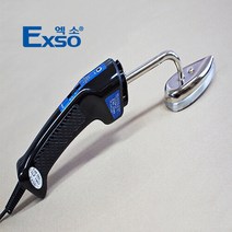 Exso/엑소/윤디 다리미형 인두기/EXF-2080/납땜기/용접기/산업용/보급형/온도조절가능/상승속도빠름/전문가용/다용도, 단품