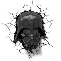 스타워즈 다스베이더 3D 데코 라이트 벽조명 벽등, 다스베이더 마스크