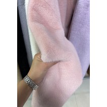 밍크코트 겨울 새로운 후드 패션 벨벳 전체 젊은 중간 길이 여성