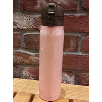 커피빈 원터치슬림텀블러핑크 480ml/보온병