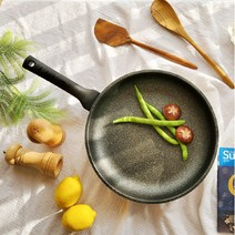 PFOA프리 플라즈마 용사 코팅 인덕션 프라이팬 30cm, 없음