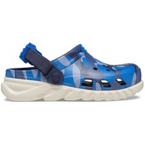 Crocs 크록스 재팬 키즈 듀엣 맥스 리덕스 클로그 네이비 스투코