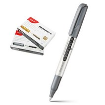 MONAMI) 모나미 네임펜 M 은색 굵은 글씨용 12자루1타