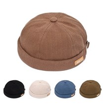 위빙 패턴 무지 와치캡 남성 여성 챙없는모자 남녀공용 숏비니 짧은비니