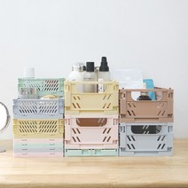 파스텔폴딩바스켓, L:그린