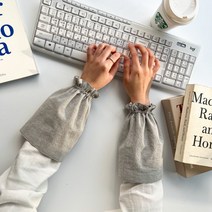 당일출고!! 달라홈 양면 사무용팔토시 긴토시 순면토시 공부용 사무실 여성 작업 운전 손목토시 덧소매 여자 네일샵 체크 단색 핸드메이드 고급