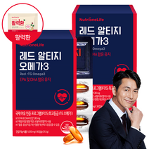 뉴트리원 크릴오일 최고등급인증 알티지 오메가3 건강기능식품 활력환 기획세트, 2개, 30정