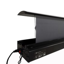 전동스크린 캠핑용 대형 윤씨네 액자형 MIVISION 초단초점 프로젝터용 HDTV 포맷 전, 4.120 인치
