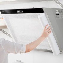 슬로홈 잘라쓰는 대용량 가스렌지 후드필터 주방후드커버 (벨크로+자석8개포함), 후드필터 5m [벨크로+자석]