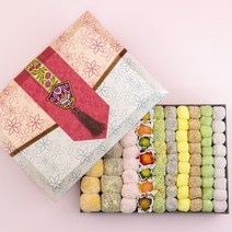 떡집닷컴 실크지함2단떡선물세트(금보자기) 4.7kg, 4.6kg, 1개