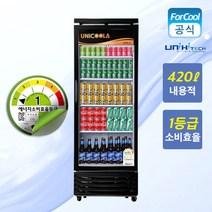 업소용 음료수냉장고 냉장 쇼케이스 UNI-D465RF 420 블랙, 상세페이지 참조2, A지역/3만원