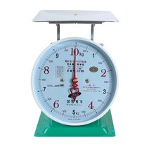 지시저울 접시저울 앉은뱅이저울 10kg 바늘저울 스테인레스